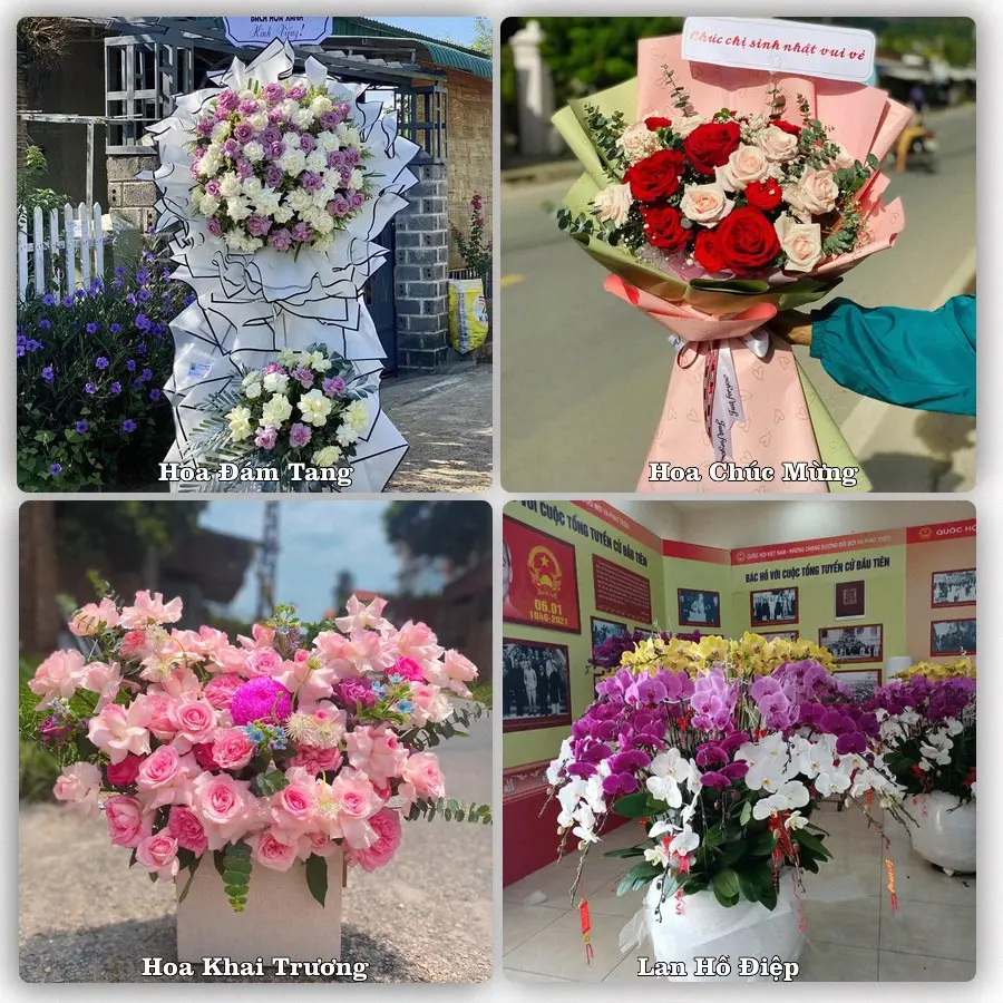 Dịch vụ đặt hoa và giao tận nơi tại Xã Yên Định - Tỉnh Thanh Hóa