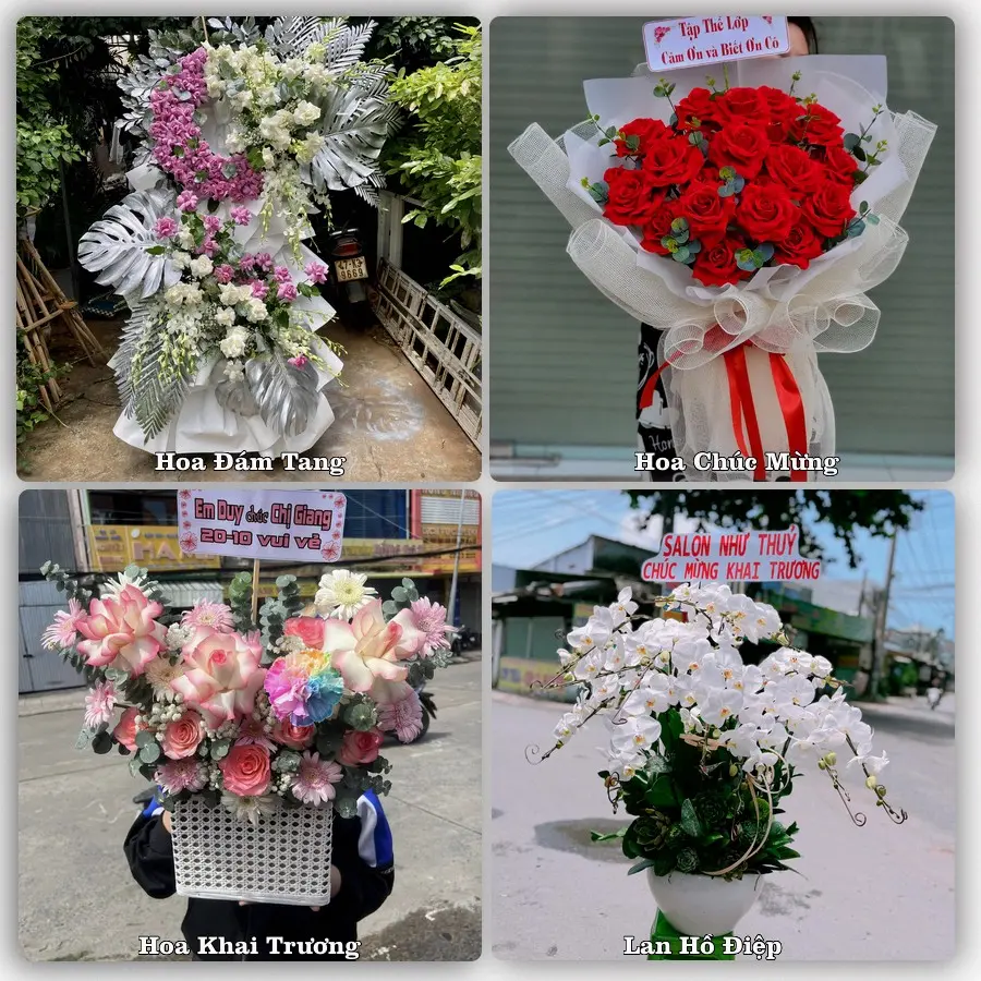 Mẫu hoa phục vụ nhu cầu đặt hoa tại Xã Yên Định - Tỉnh Thanh Hóa