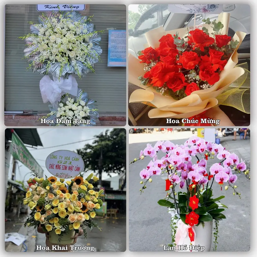 Dịch vụ đặt hoa và giao tận nơi tại Xã An Phú - Tỉnh An Giang