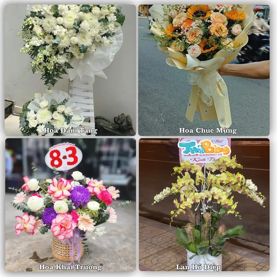 Dịch vụ đặt hoa và giao tận nơi tại Xã Bình An - Tỉnh An Giang