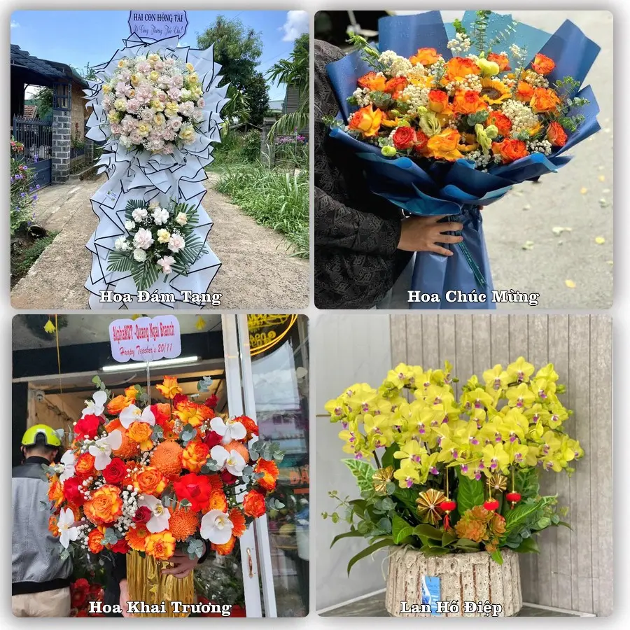 Dịch vụ đặt hoa và giao tận nơi tại Xã Châu Thành - Tỉnh Vĩnh Long