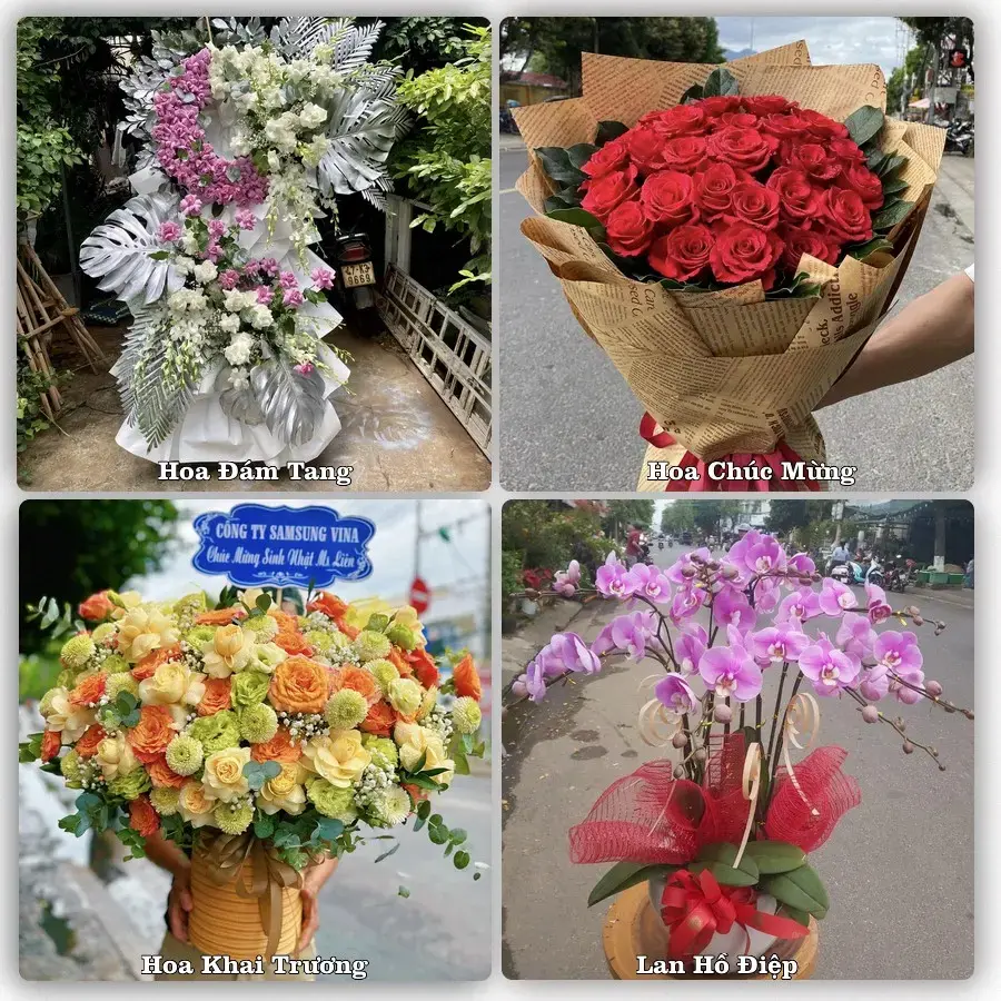 Tiệm hoa tươi Xã Châu Thành, Vĩnh Long – hoa sinh nhật và khai trương