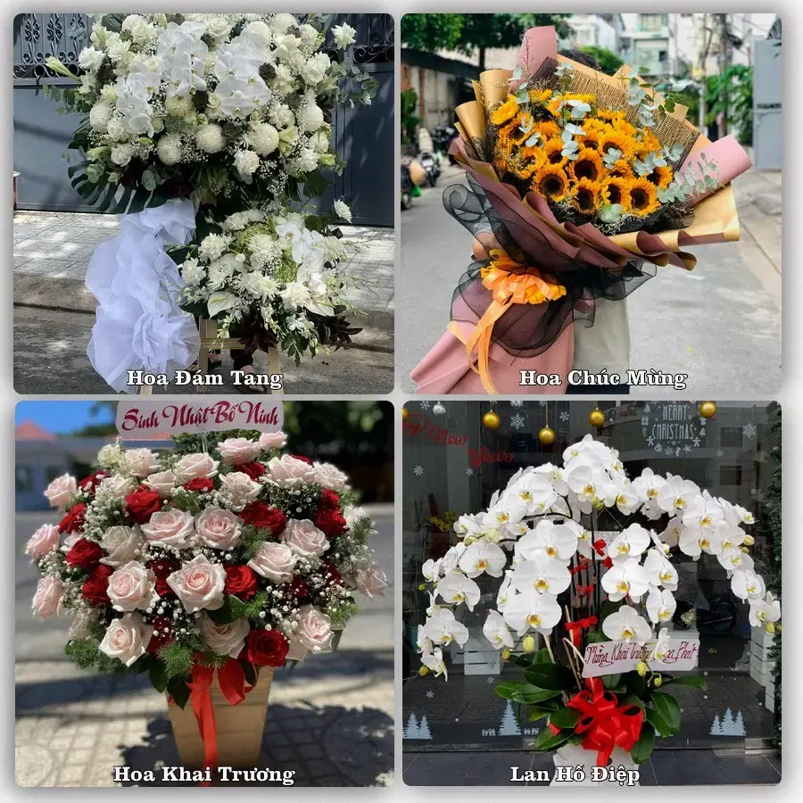 Dịch vụ đặt hoa và giao tận nơi tại Phường Phú Thọ - Tỉnh Phú Thọ