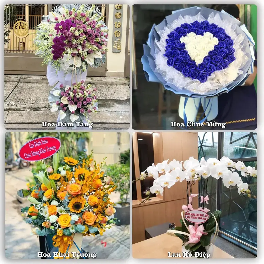 Tư vấn chọn hoa theo người nhận và dịp tặng tại Phường Phú Thọ - Tỉnh Phú Thọ