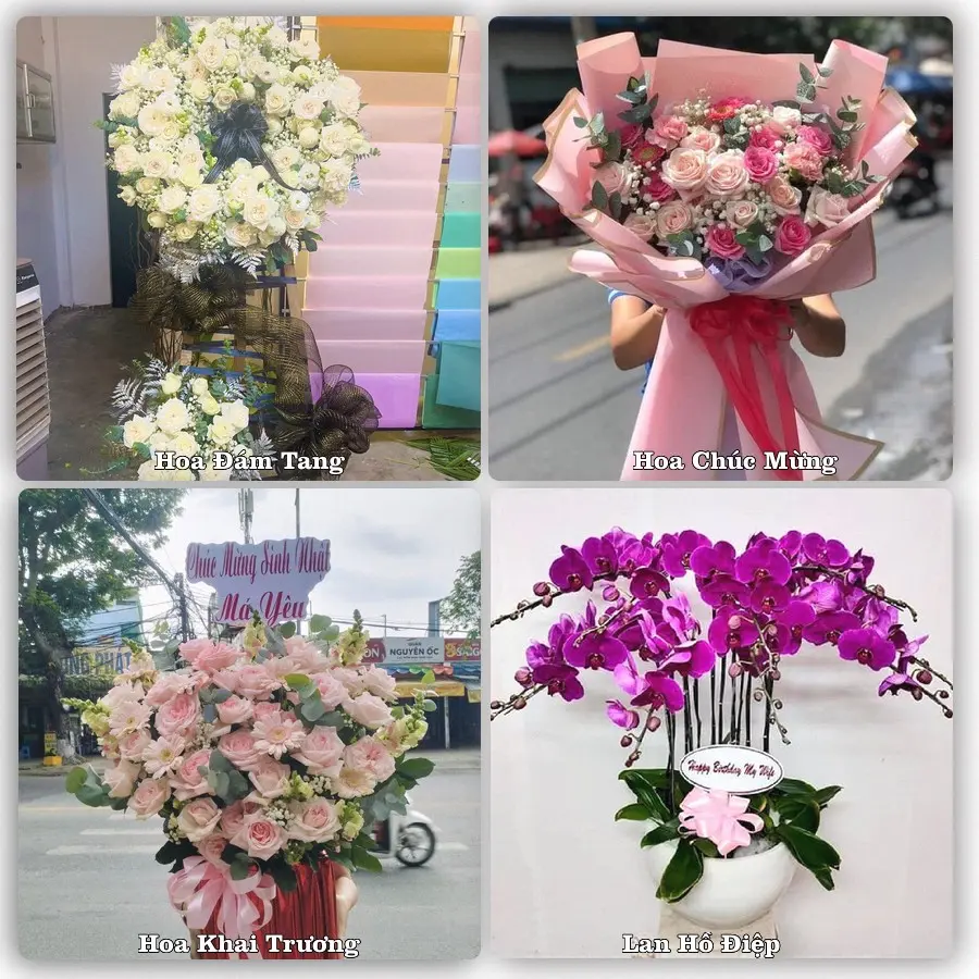 Dịch vụ đặt hoa và giao tận nơi tại Phường Phương Liễu - Tỉnh Bắc Ninh