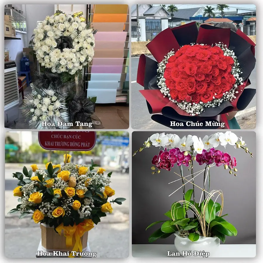 Dịch vụ đặt hoa và giao tận nơi tại Phường Quang Hanh - Tỉnh Quảng Ninh