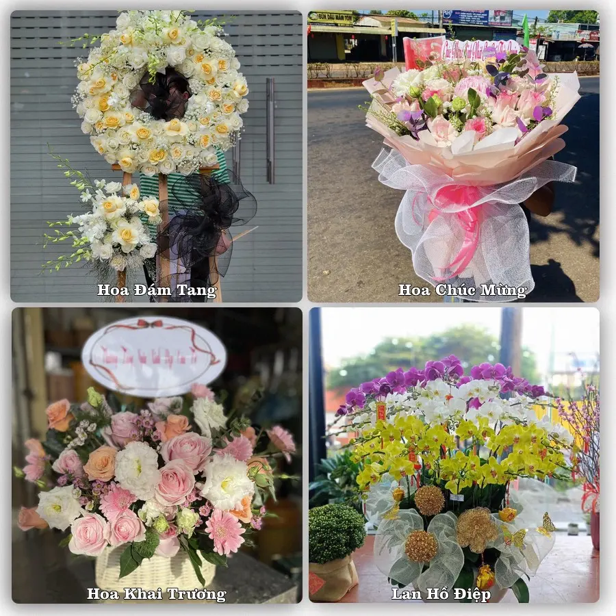 Tư vấn chọn hoa theo người nhận và dịp tặng tại Phường Thới Sơn - Tỉnh Đồng Tháp