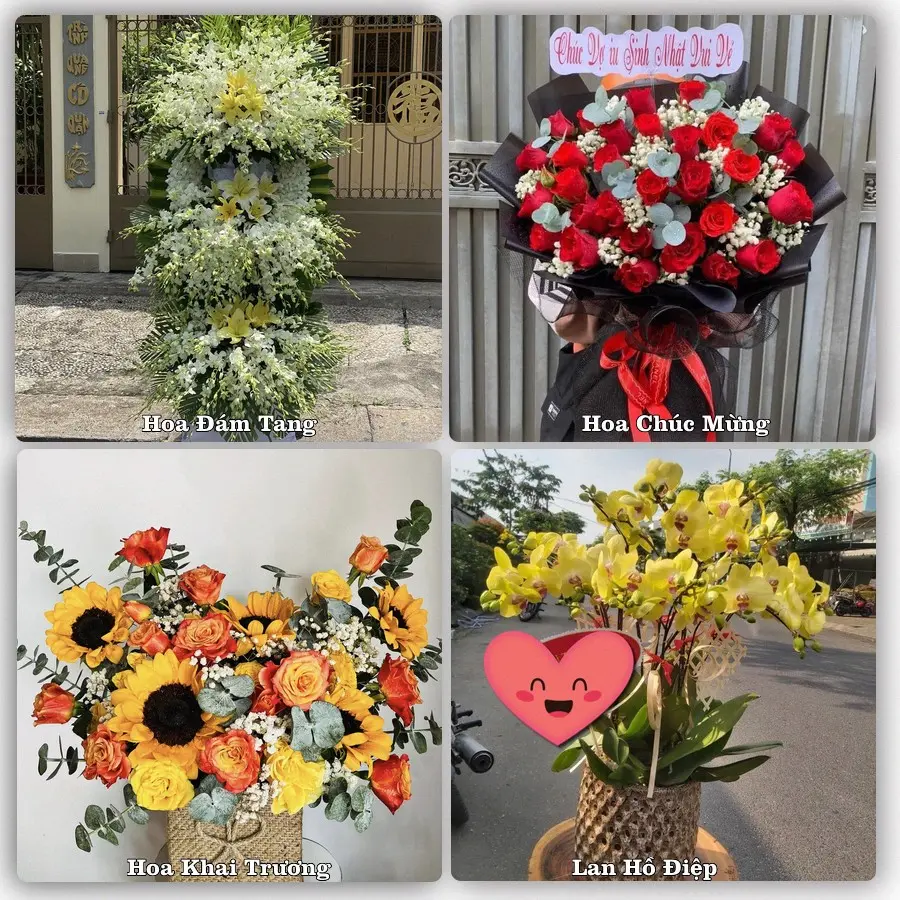 Dịch vụ đặt hoa và giao tận nơi tại Phường Trần Hưng Đạo - Tỉnh Hưng Yên