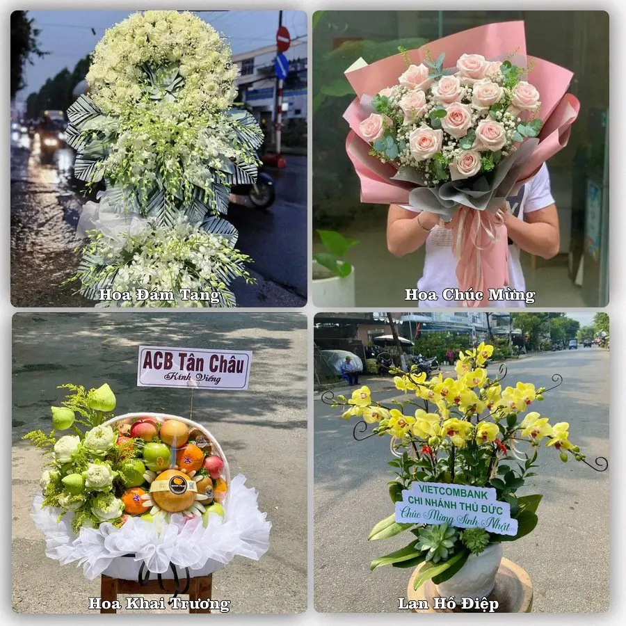 Dịch vụ đặt hoa và giao tận nơi tại Phường Vinh Lộc - Tỉnh Nghệ An