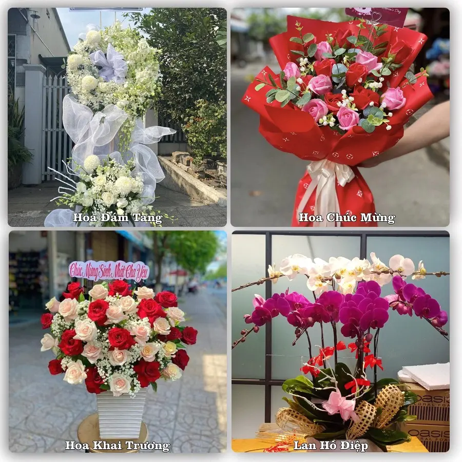 Dịch vụ đặt hoa và giao tận nơi tại Xã An Phú - Tỉnh Quảng Ngãi