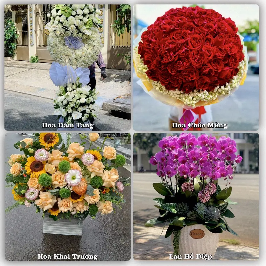 Tư vấn chọn hoa theo người nhận và dịp tặng tại Xã An Phú - Tỉnh Quảng Ngãi
