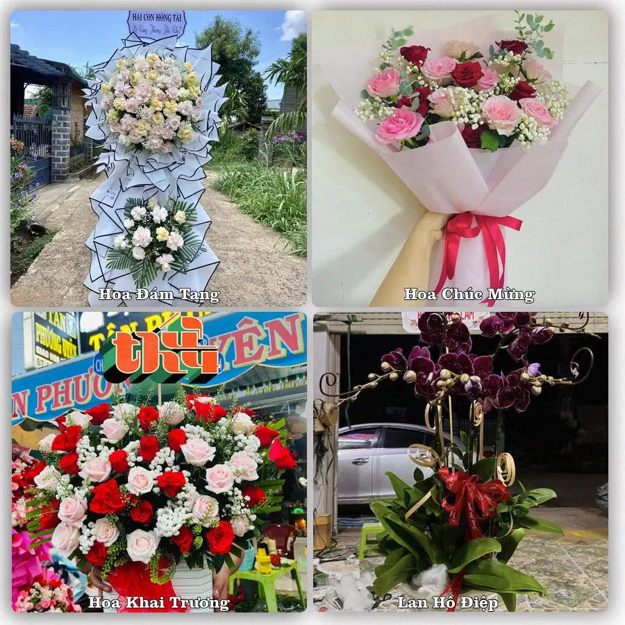 Dịch vụ đặt hoa và giao tận nơi tại Xã Bình An - Tỉnh Ninh Bình