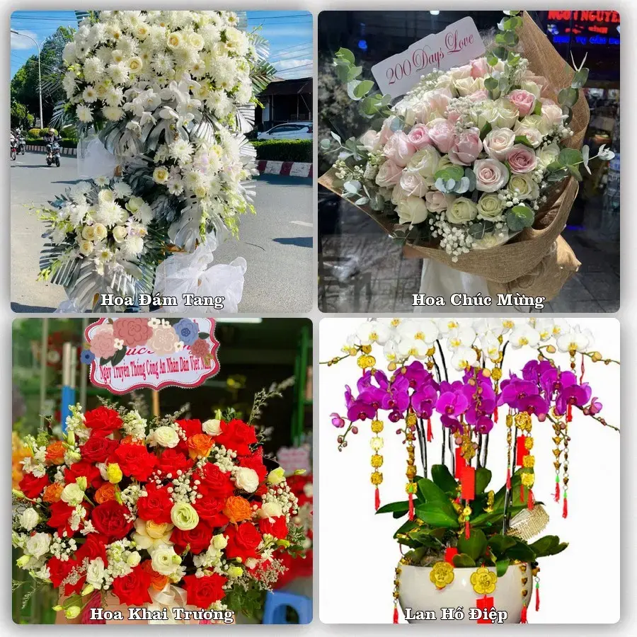 Shop hoa Xã Bình An, Ninh Bình – tư vấn mẫu, giao tận nơi