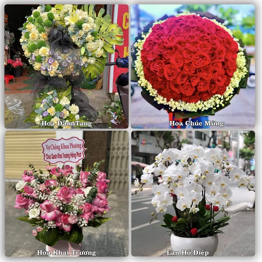 Dịch vụ đặt hoa và giao tận nơi tại Xã Hát Môn - Thành phố Hà Nội