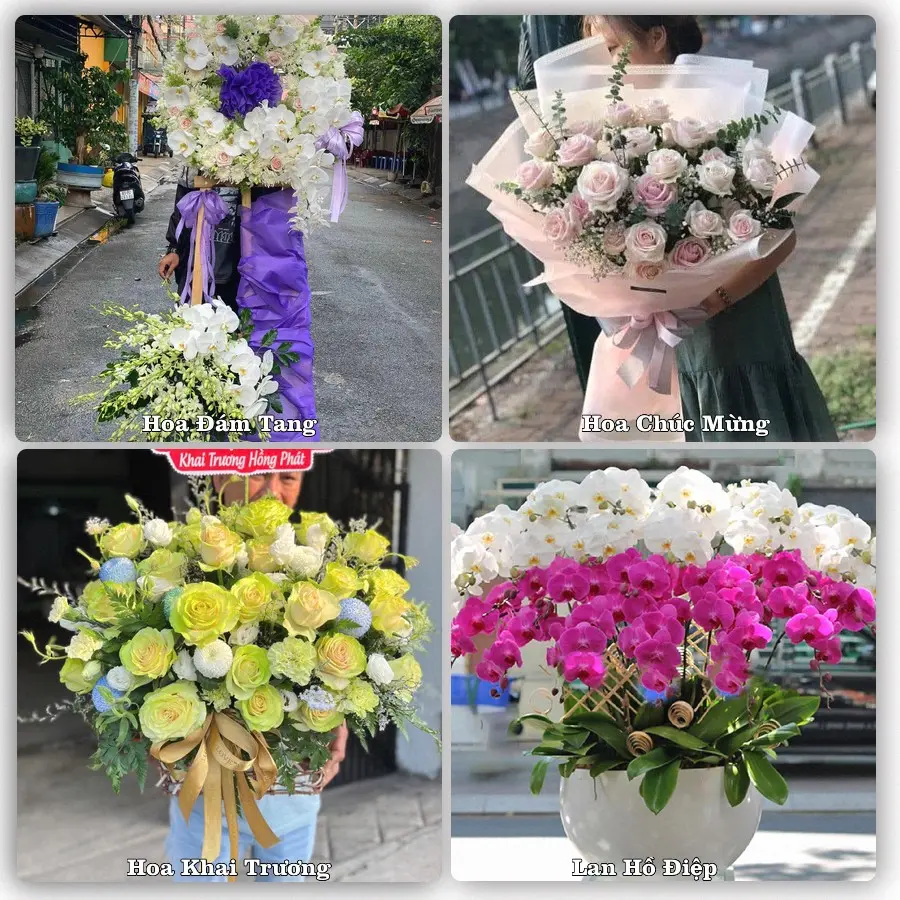 Dịch vụ đặt hoa và giao tận nơi tại Xã Lưu Vệ - Tỉnh Thanh Hóa
