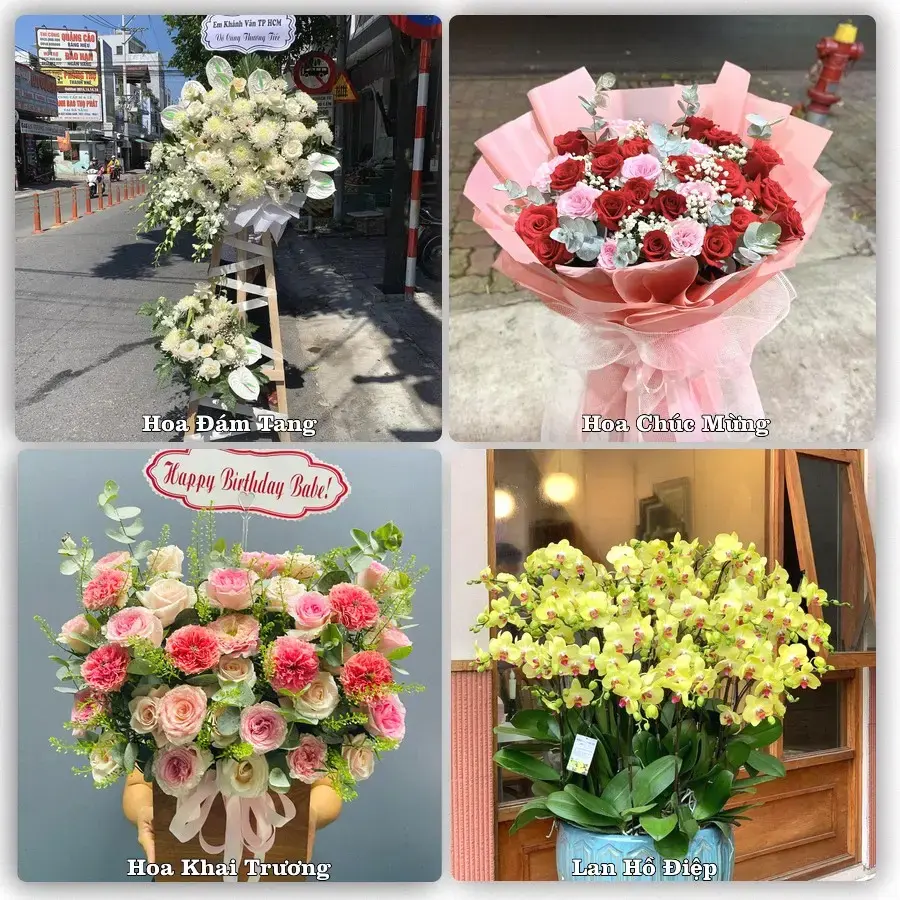 Shop hoa Xã Lưu Vệ, Thanh Hóa – tư vấn mẫu, giao tận nơi