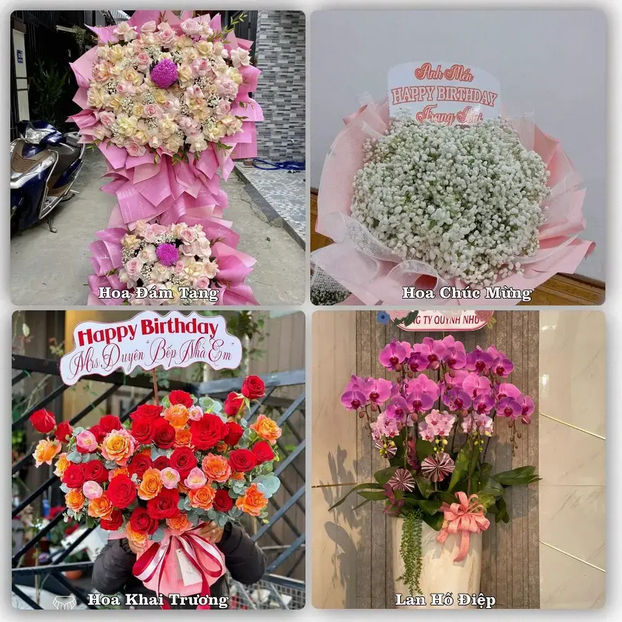 Dịch vụ đặt hoa và giao tận nơi tại Xã Nga Sơn - Tỉnh Thanh Hóa