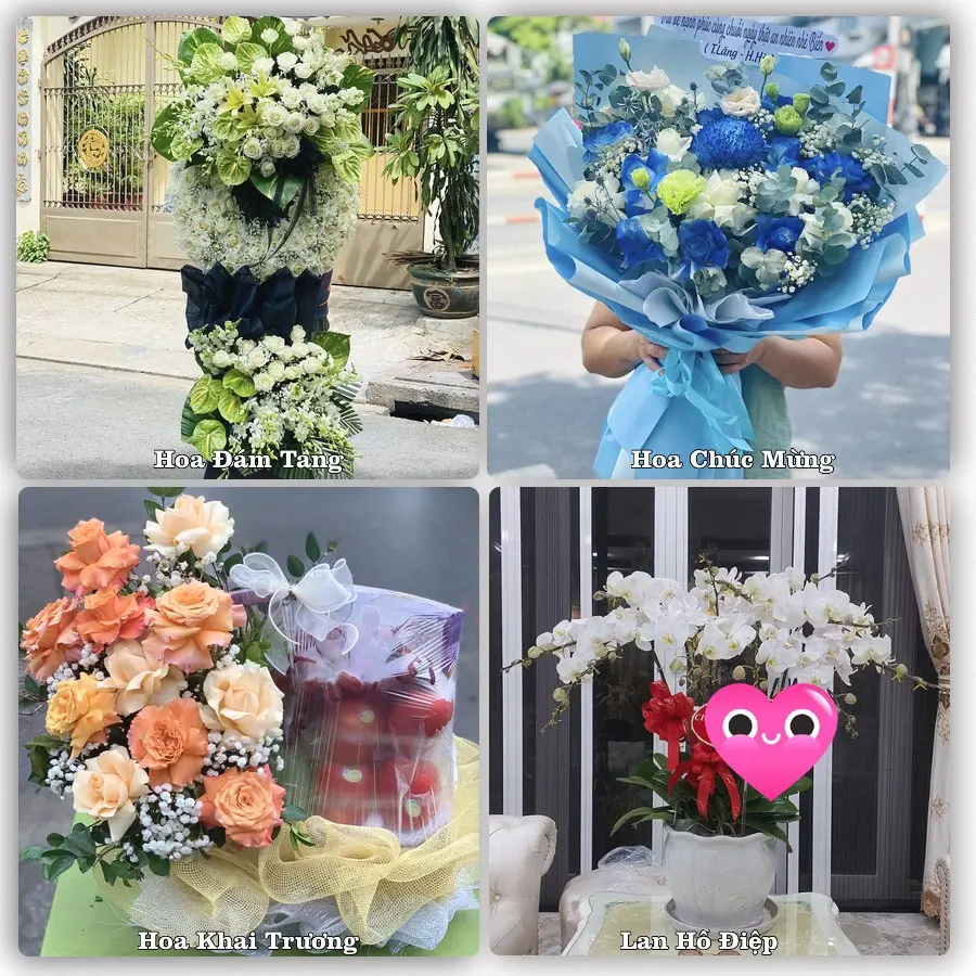 Dịch vụ đặt hoa và giao tận nơi tại Phường Tùng Thiện - Thành phố Hà Nội