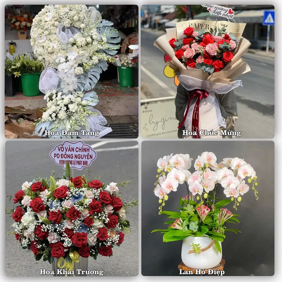 Dịch vụ đặt hoa và giao tận nơi tại Xã Vĩnh Thạnh Trung - Tỉnh An Giang