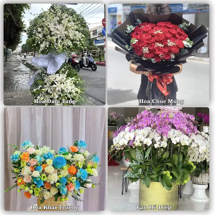 Shop hoa Xã Vĩnh Thạnh Trung, An Giang – tư vấn mẫu, giao tận nơi