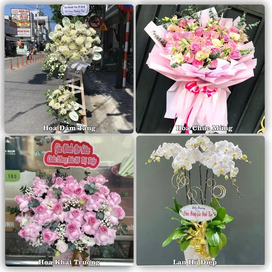 Tư vấn chọn hoa theo người nhận và dịp tặng tại Xã Vĩnh Thạnh Trung - Tỉnh An Giang