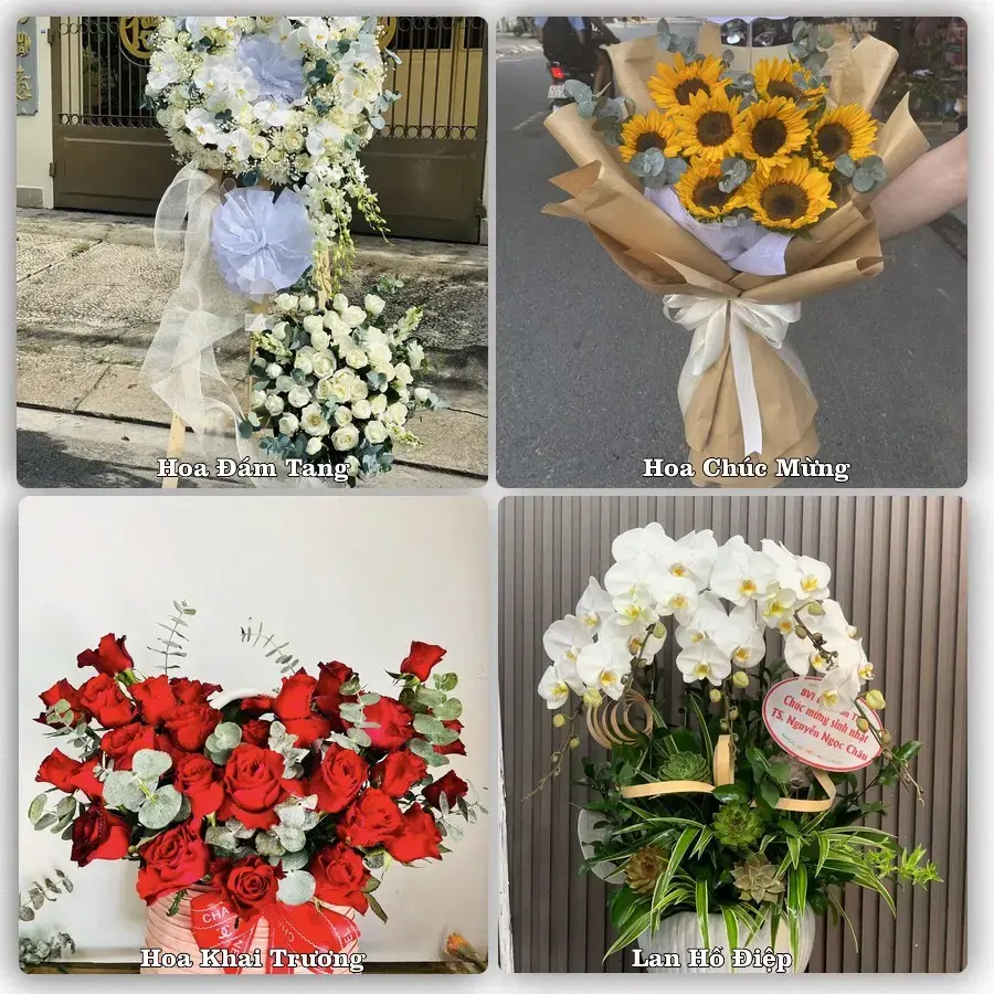 Điện hoa Xã Đông Thành, Nghệ An – đặt online, xem hình trước khi giao