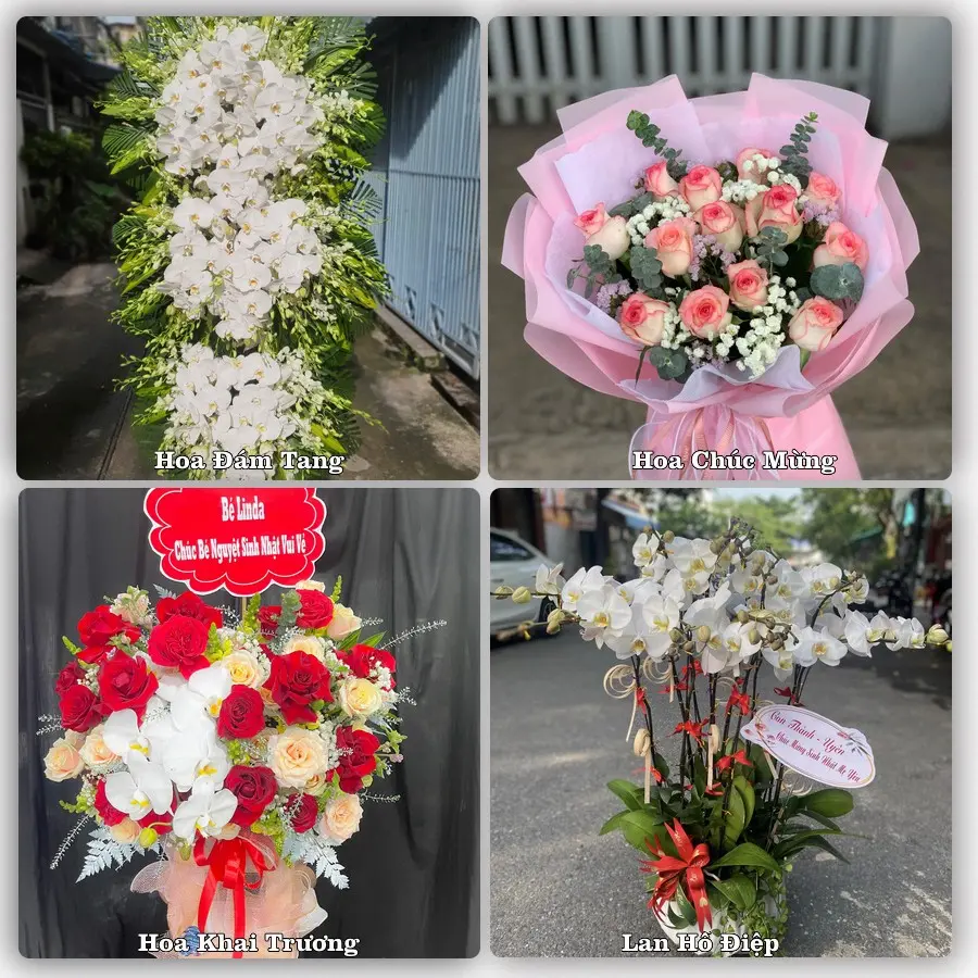 Dịch vụ đặt hoa và giao tận nơi tại Xã Nghĩa Giang - Tỉnh Quảng Ngãi