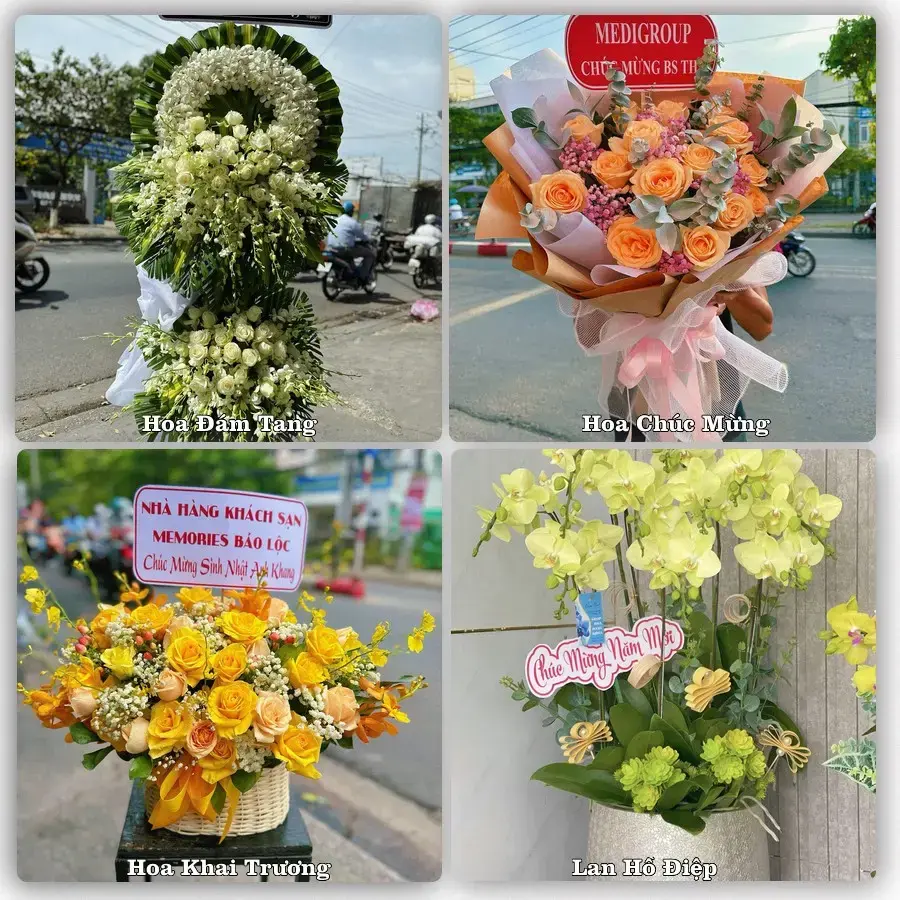 Điện hoa Xã Phát Diệm, Ninh Bình – đặt online, xem hình trước khi giao