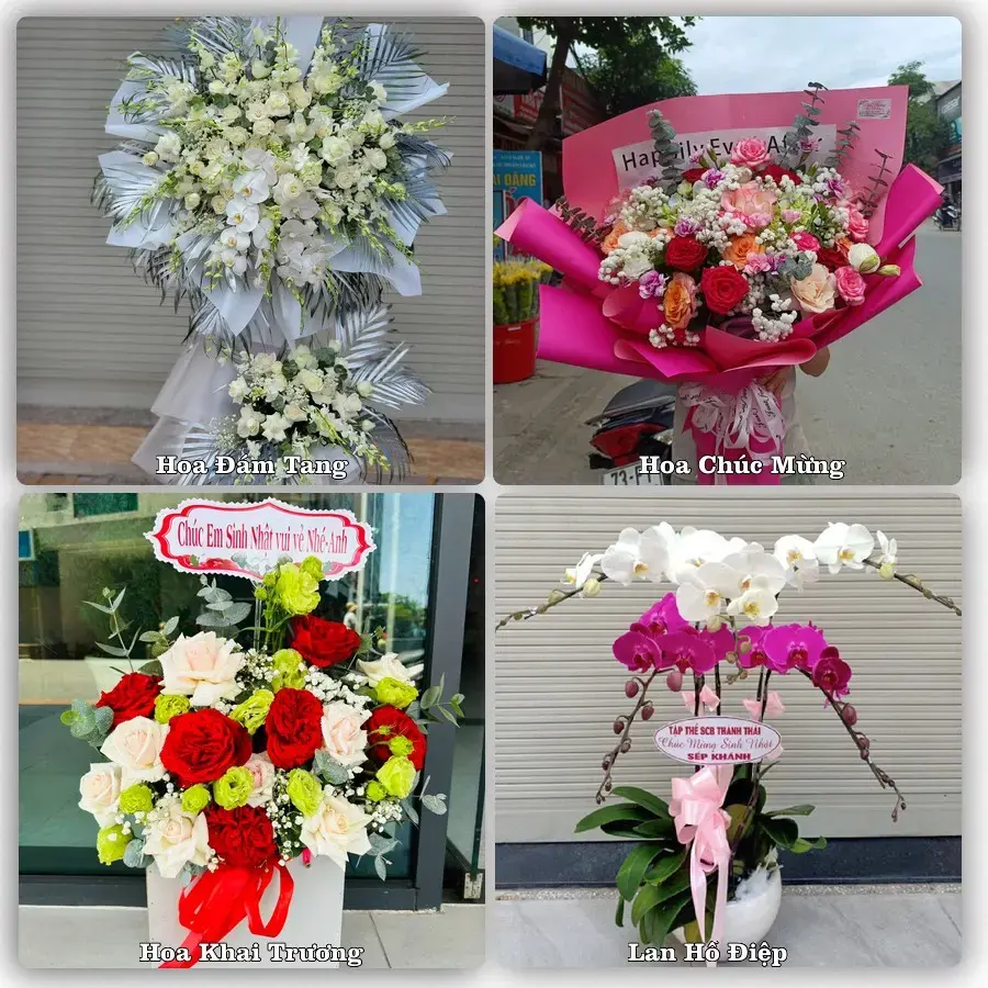 Điện hoa Xã Thái Thụy, Hưng Yên – đặt online, xem hình trước khi giao