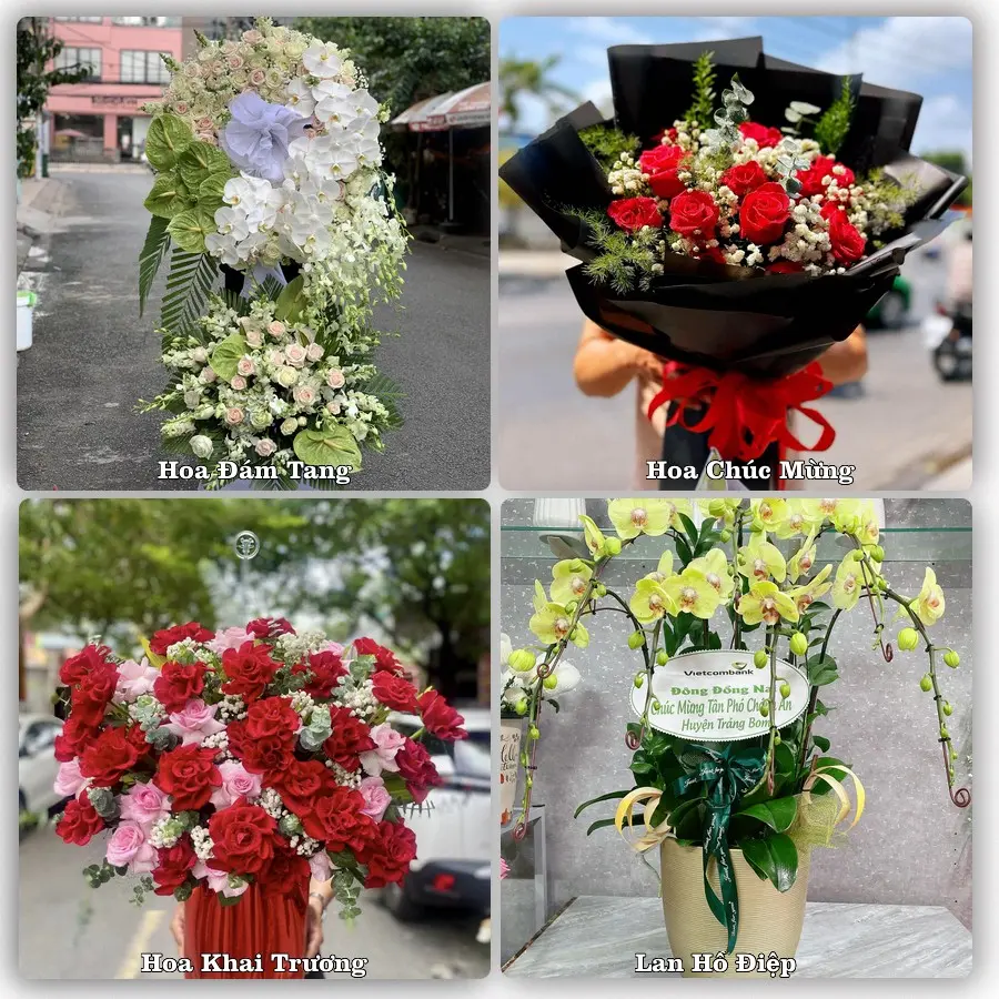 Dịch vụ đặt hoa và giao tận nơi tại Phường Trảng Bàng - Tỉnh Tây Ninh
