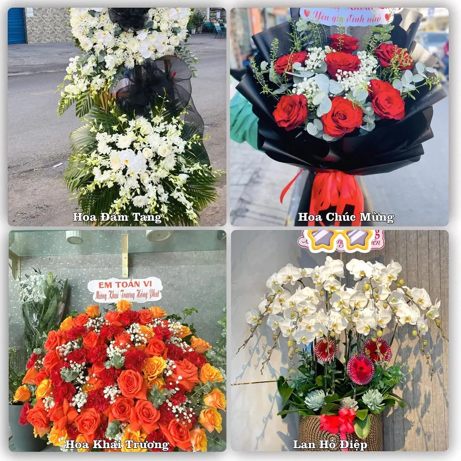 Dịch vụ đặt hoa và giao tận nơi tại Xã Văn Giang - Tỉnh Hưng Yên