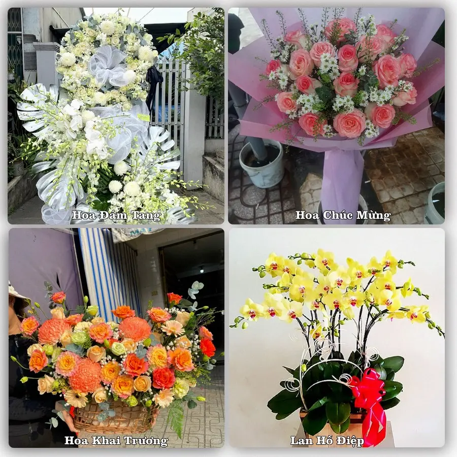 Dịch vụ đặt hoa và giao tận nơi tại Xã Hòa Long - Tỉnh Đồng Tháp