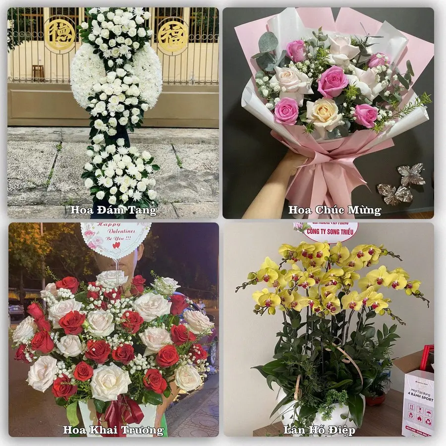 Dịch vụ đặt hoa và giao tận nơi tại Xã Kiến Hải - Thành phố Hải Phòng