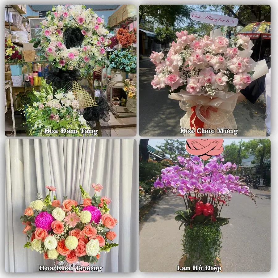 Dịch vụ đặt hoa và giao tận nơi tại Xã Liên Hương - Tỉnh Lâm Đồng
