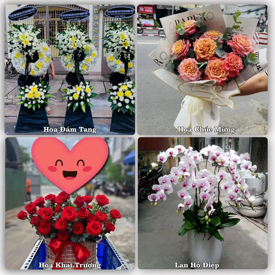 Dịch vụ đặt hoa và giao tận nơi tại Xã Lương Bằng - Tỉnh Hưng Yên