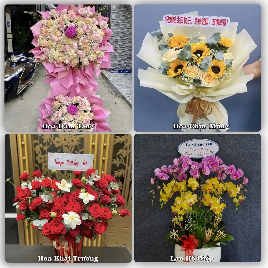 Dịch vụ đặt hoa và giao tận nơi tại Xã Lý Nhân - Tỉnh Ninh Bình