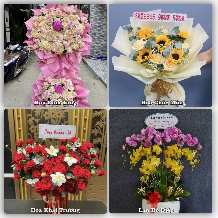 Dịch vụ đặt hoa và giao tận nơi tại Xã Lý Nhân - Tỉnh Ninh Bình
