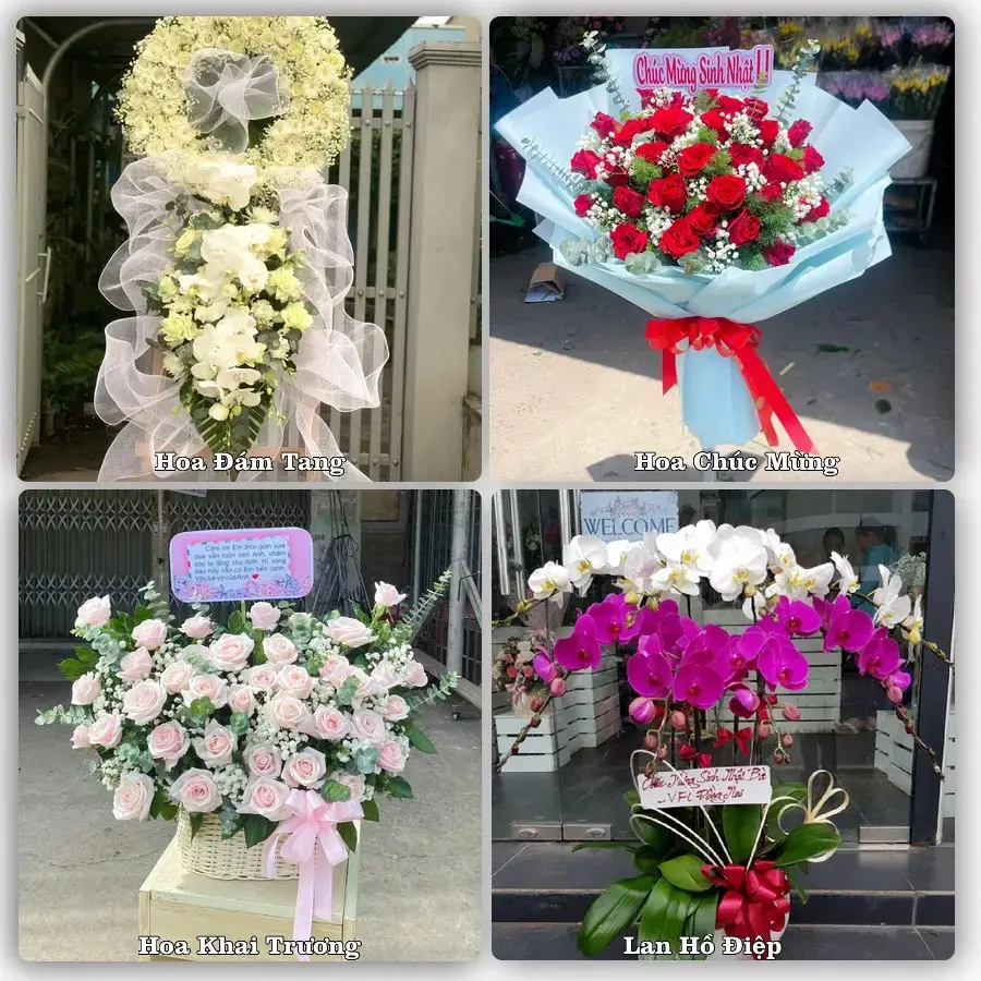 Đặt hoa tại Phường An Nhơn, Gia Lai – giao tận nơi, duyệt mẫu trước