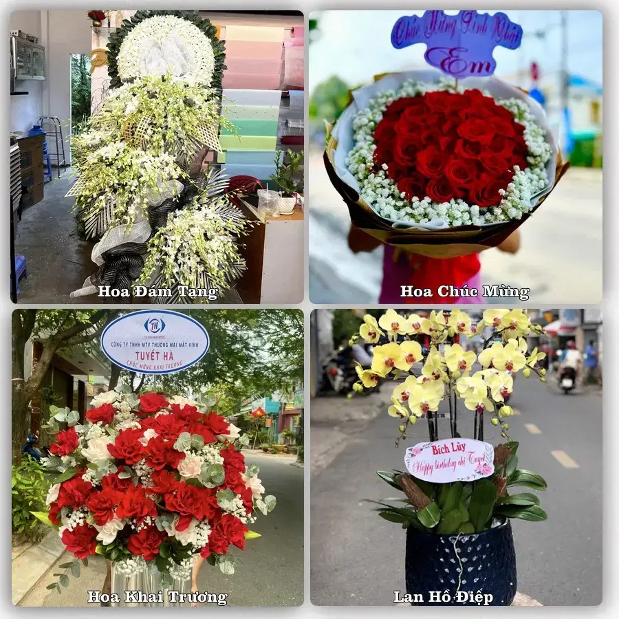 Tư vấn chọn hoa theo người nhận và dịp tặng tại Phường An Nhơn - Tỉnh Gia Lai