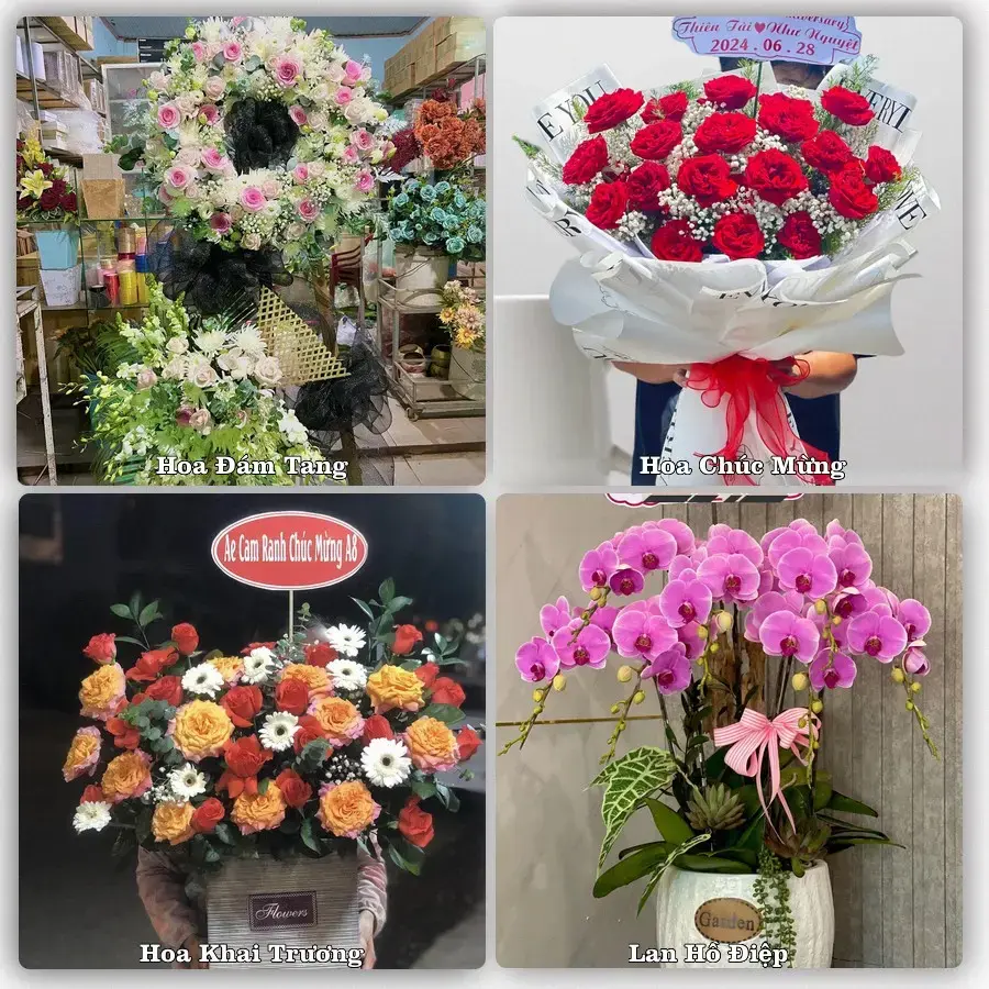 Dịch vụ đặt hoa và giao tận nơi tại Phường Quy Nhơn Đông - Tỉnh Gia Lai