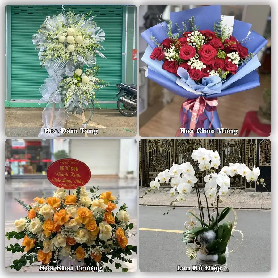 Tiệm hoa Xã Bàu Hàm, Đồng Nai – chọn hoa theo người nhận và dịp