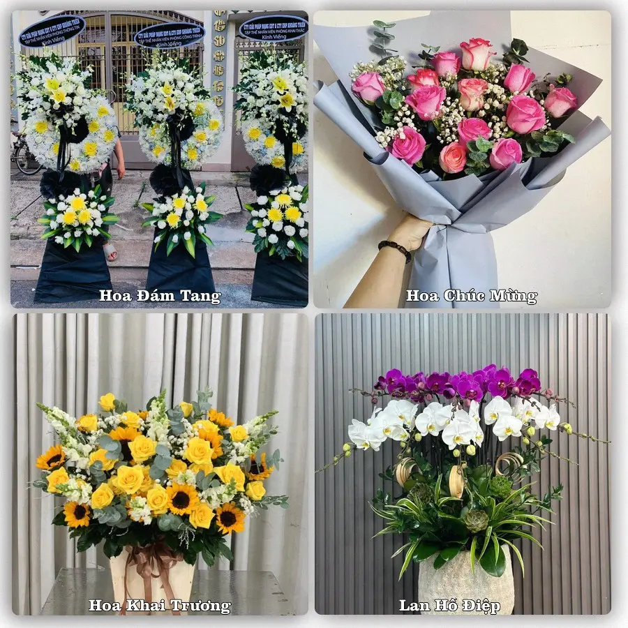 Dịch vụ đặt hoa và giao tận nơi tại Phường Bình Minh - Tỉnh Tây Ninh