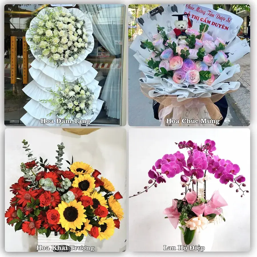 Tiệm hoa Xã Điềm Thụy, Thái Nguyên – chọn hoa theo người nhận và dịp