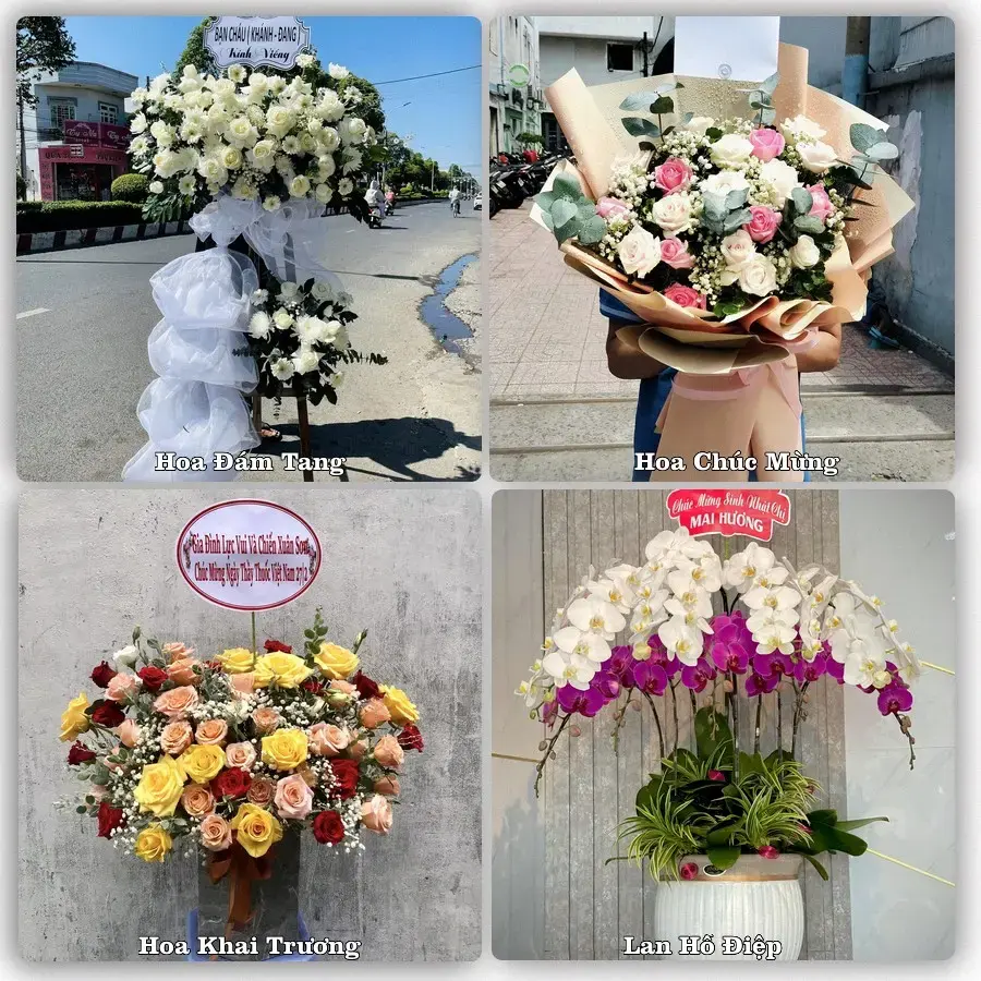 Tiệm hoa Xã Gia Kiệm, Đồng Nai – chọn hoa theo người nhận và dịp