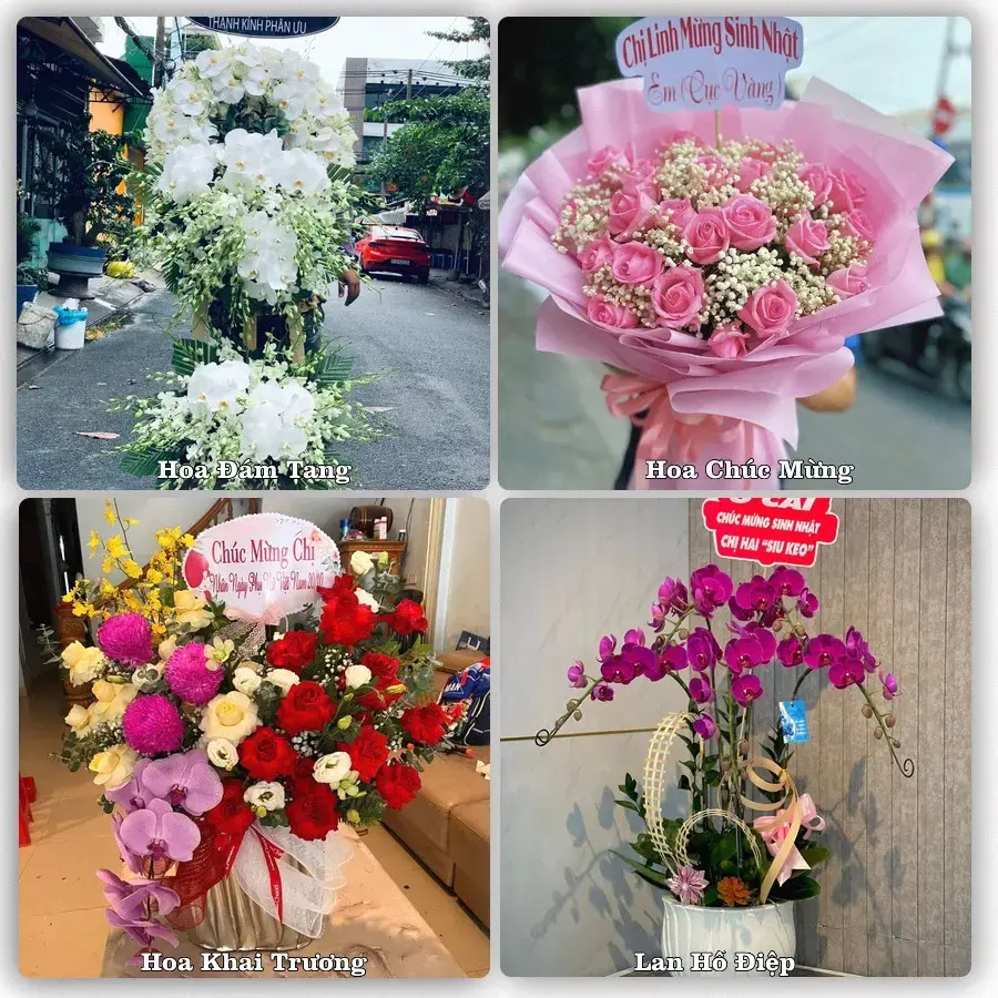 Tư vấn chọn hoa theo người nhận và dịp tặng tại Xã Gia Kiệm - Tỉnh Đồng Nai