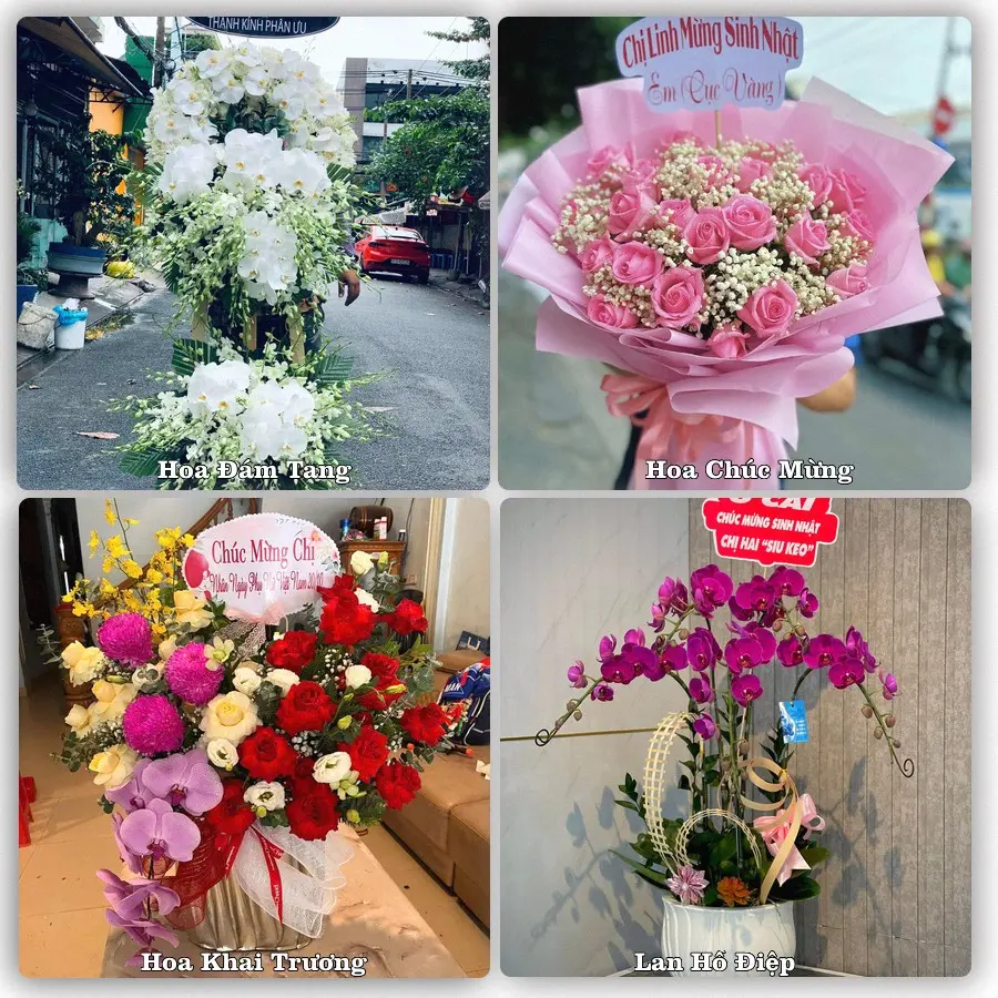 Tư vấn chọn hoa theo người nhận và dịp tặng tại Xã Gia Kiệm - Tỉnh Đồng Nai