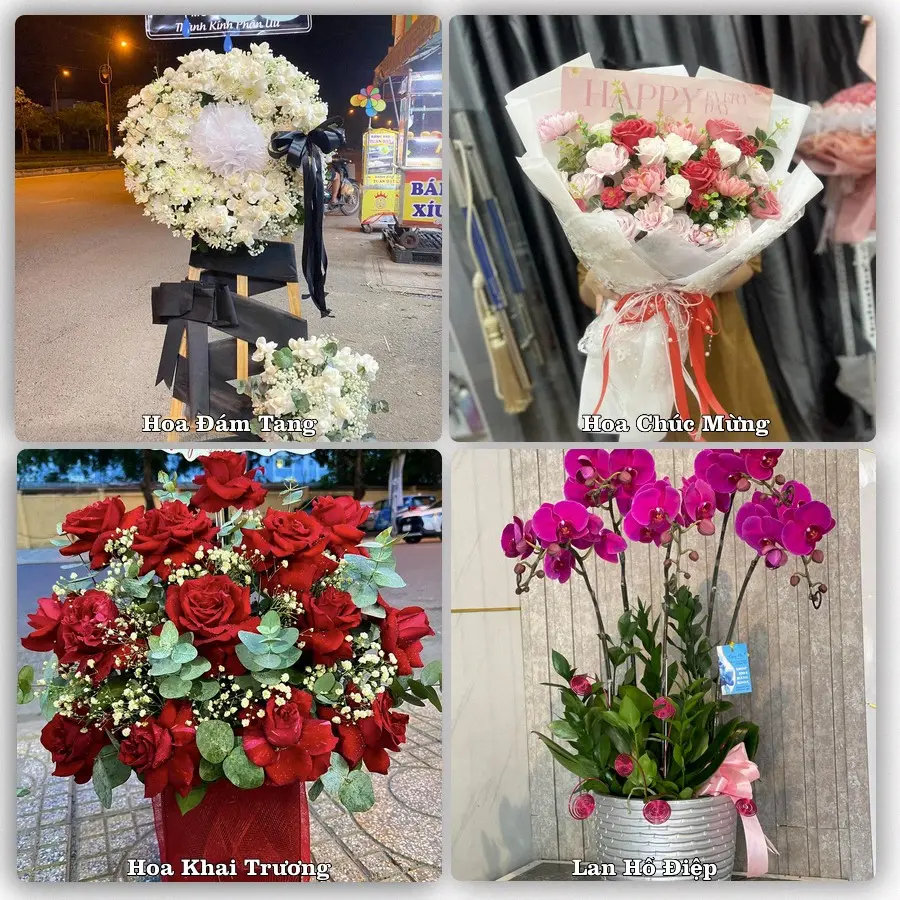 Dịch vụ đặt hoa và giao tận nơi tại Phường Hải Bình - Tỉnh Thanh Hóa