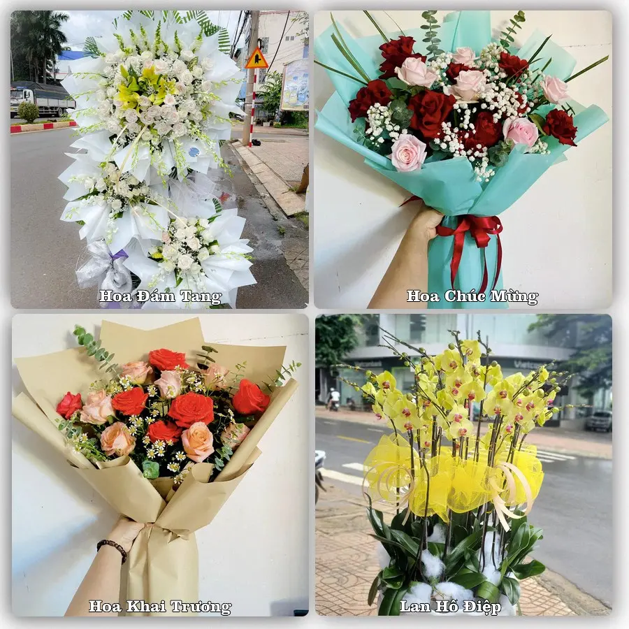 Dịch vụ đặt hoa và giao tận nơi tại Phường Hoài Nhơn - Tỉnh Gia Lai