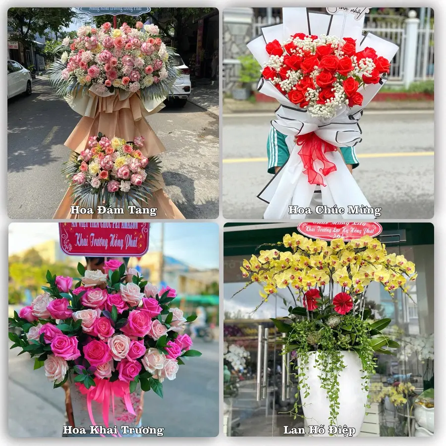 Tư vấn chọn hoa theo người nhận và dịp tặng tại Phường Hoài Nhơn - Tỉnh Gia Lai