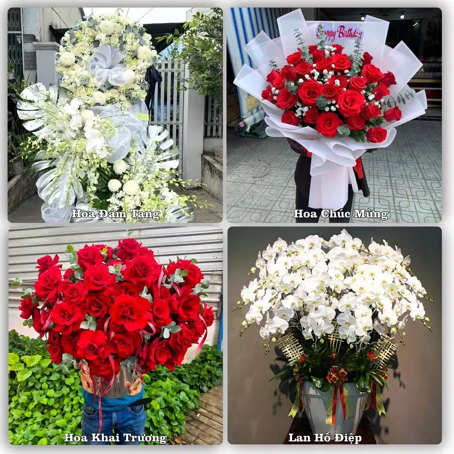 Dịch vụ đặt hoa và giao tận nơi tại Xã Mỹ Lệ - Tỉnh Tây Ninh
